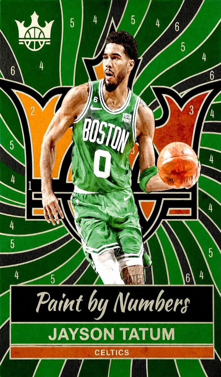 Jayson Tatum trading card