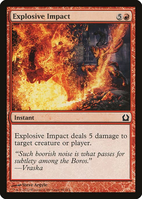 Explosive Impact 2012 Magic: The Gathering Return to Ravnica