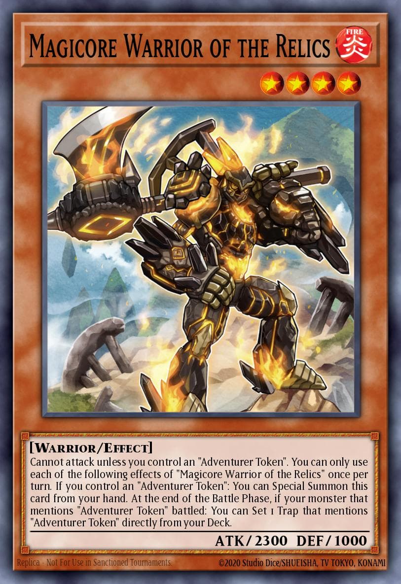 Magicore Warrior of the Relics #GRCR-EN027