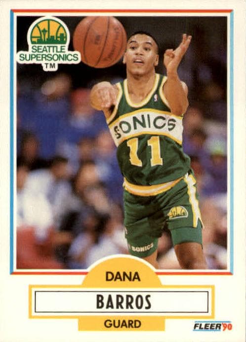 Dana Barros trading card