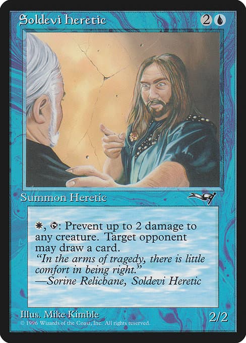 Soldevi Heretic 1996 Magic: The Gathering Alliances