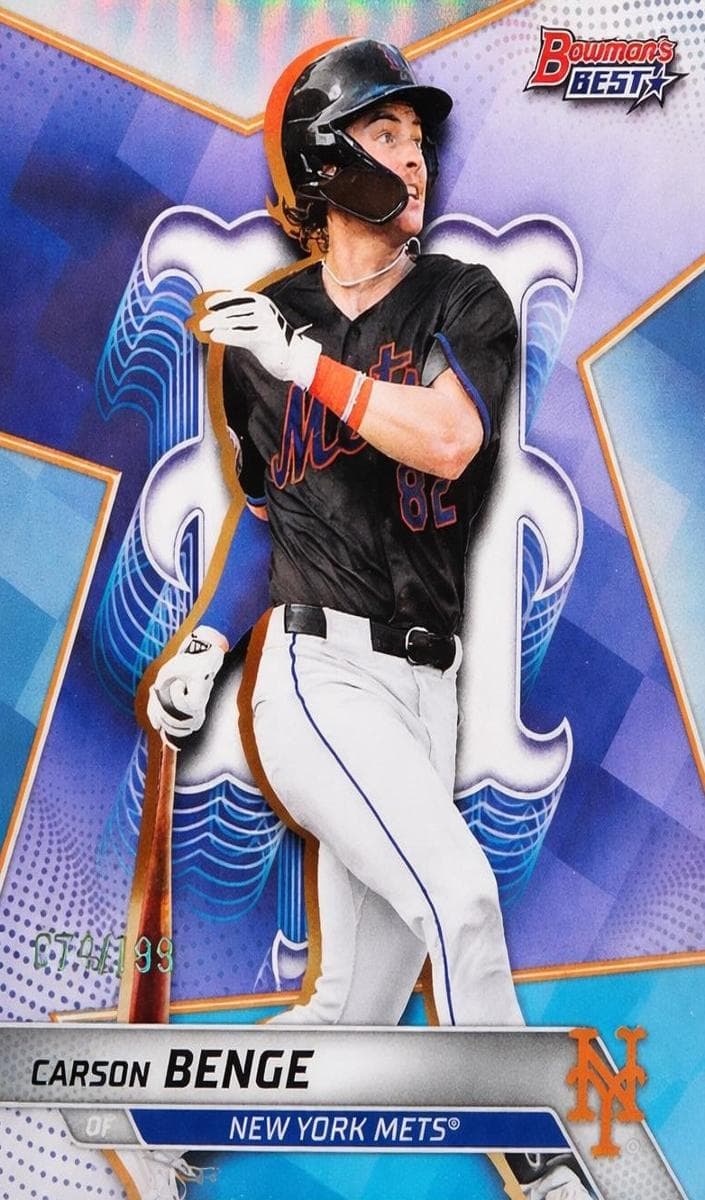 Carson Benge 2025 bowman