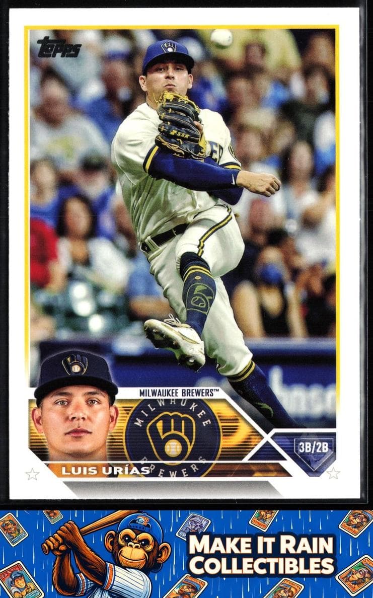 Luis Urias trading card