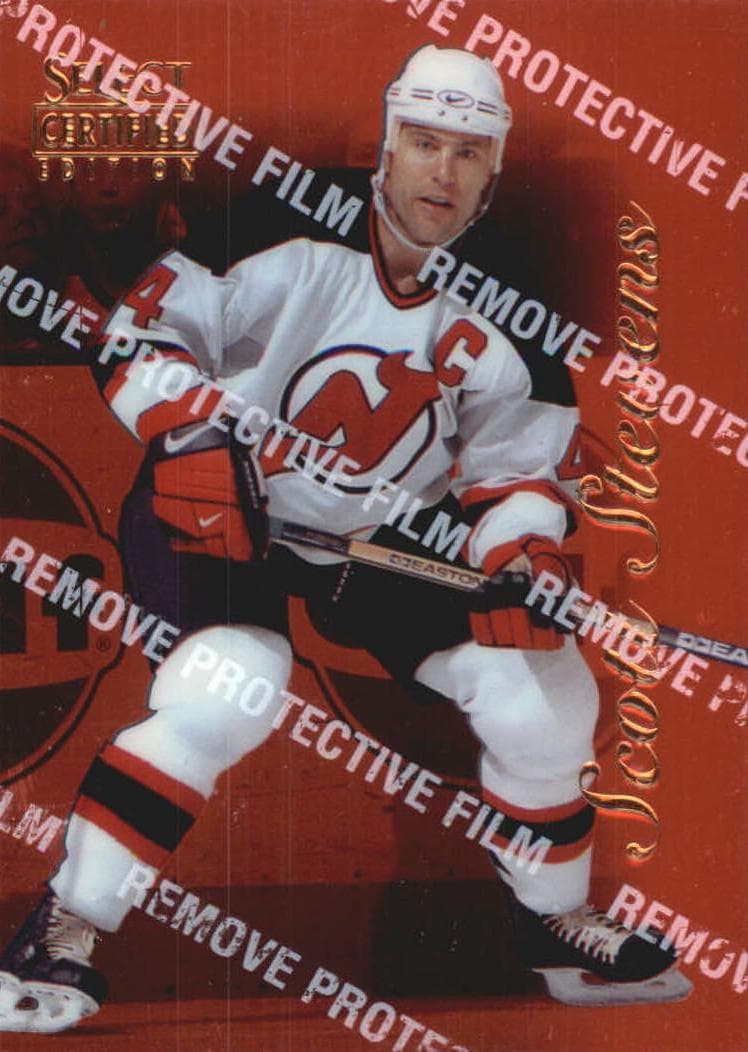 Scott Stevens 1996 panini Select Certified