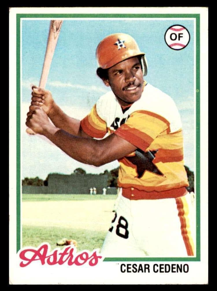Cesar Cedeno 1978 topps Topps