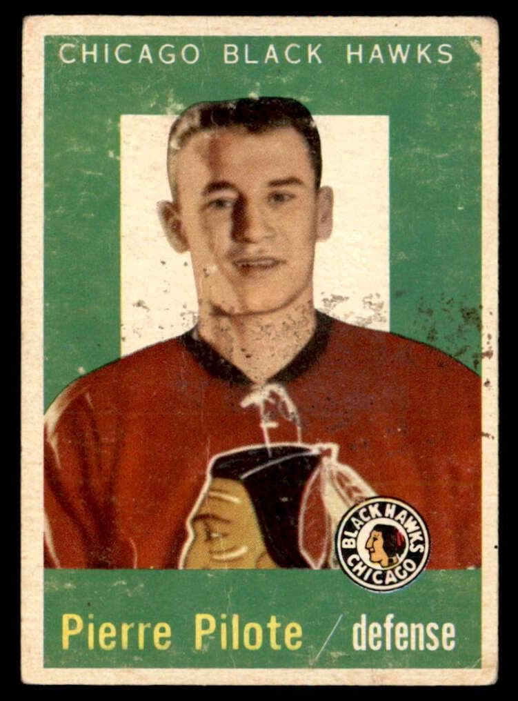 Pierre Pilote 1959 topps