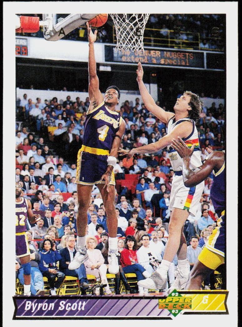 Byron Scott 1992 upper-deck Upper Deck