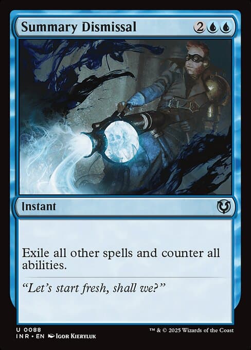 Summary Dismissal 2016 Magic: The Gathering Eldritch Moon
