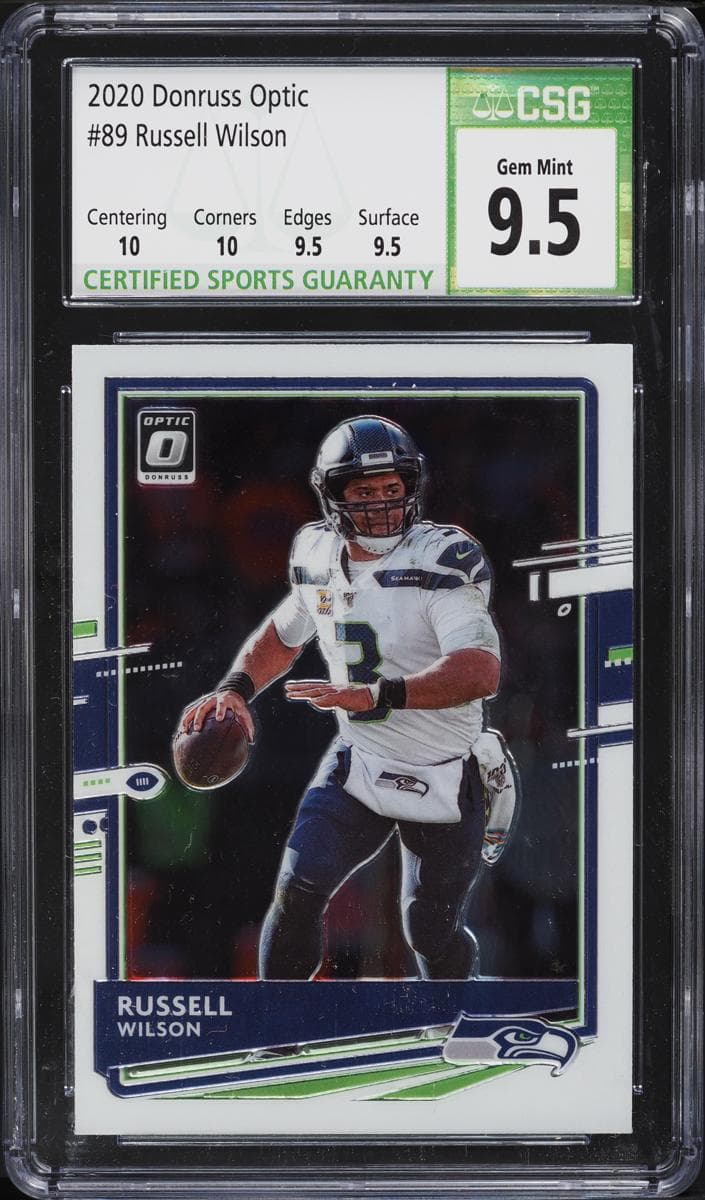 Russell Wilson 2020 panini