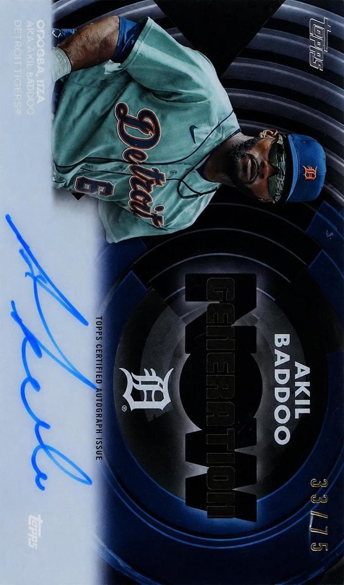 Akil Baddoo 2022 topps