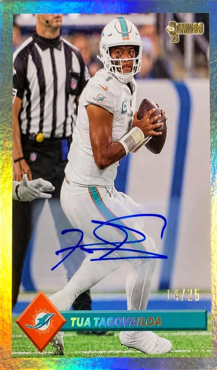 Tua Tagovailoa 2023 panini