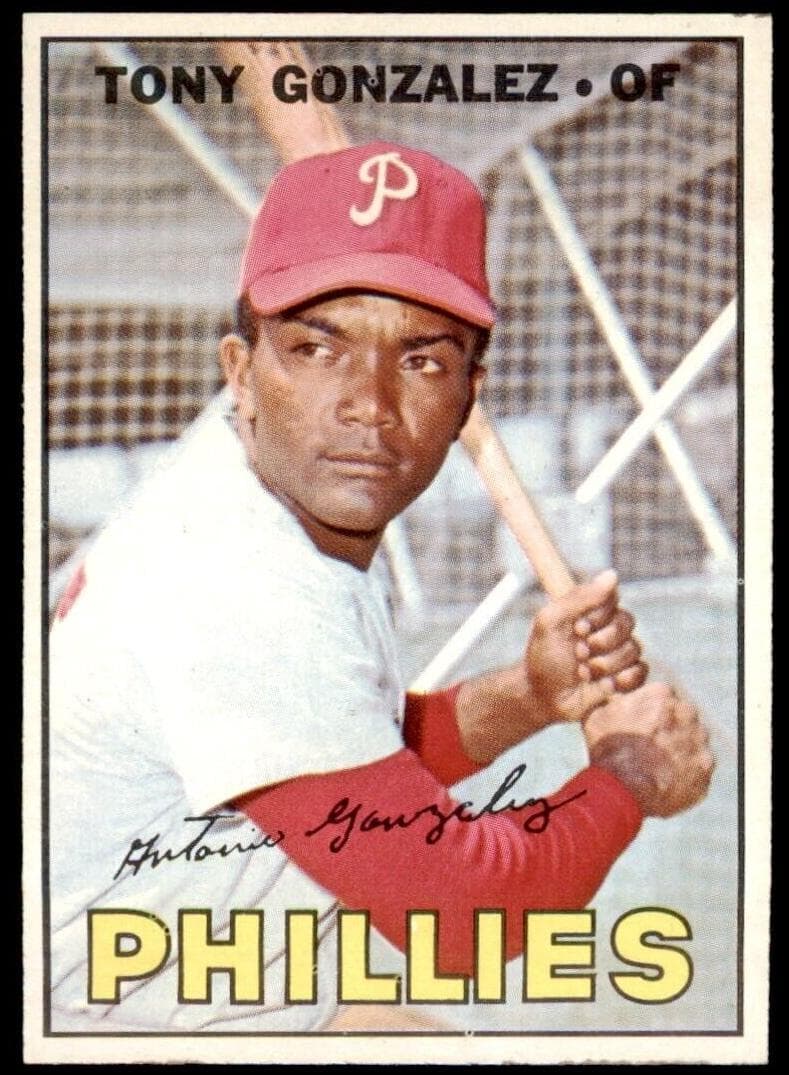 Tony Gonzalez 1967 topps Topps