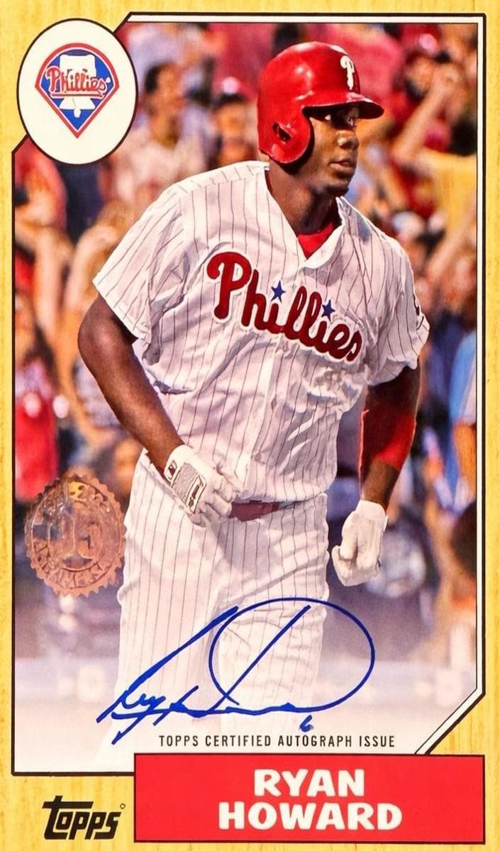 Ryan Howard 2022 topps Topps