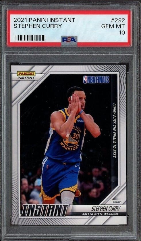 Stephen Curry 2021 panini