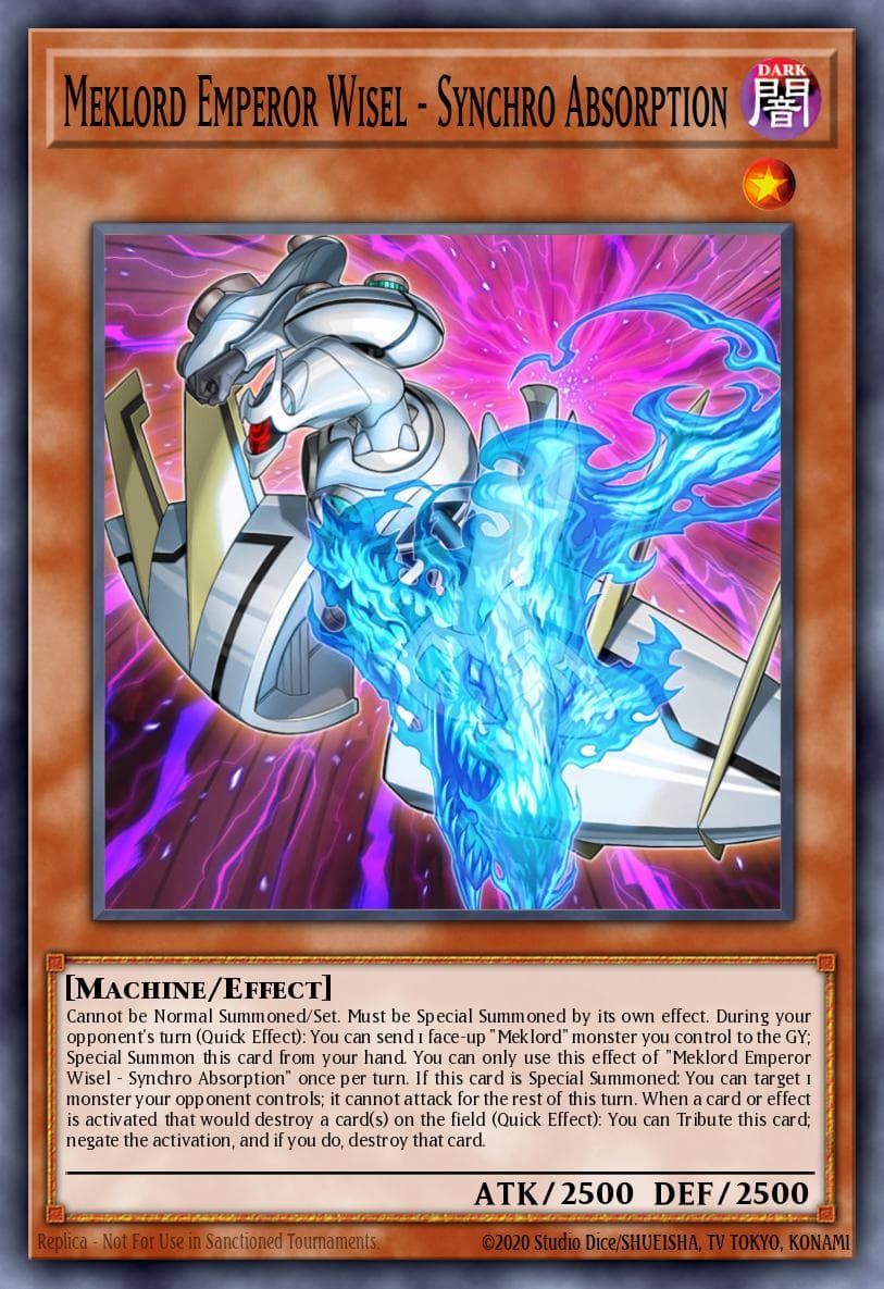 Meklord Emperor Wisel - Synchro Absorption 2020 Yu-Gi-Oh! Legendary Duelists: Rage of Ra