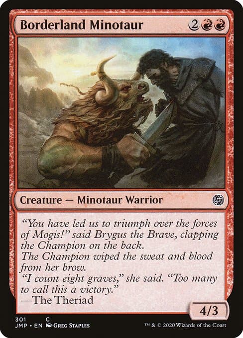 Borderland Minotaur #114