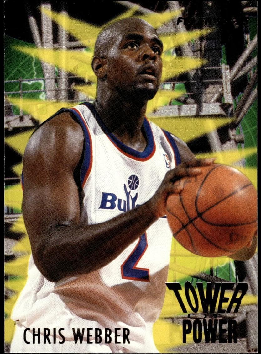 Chris Webber 1994 fleer Fleer