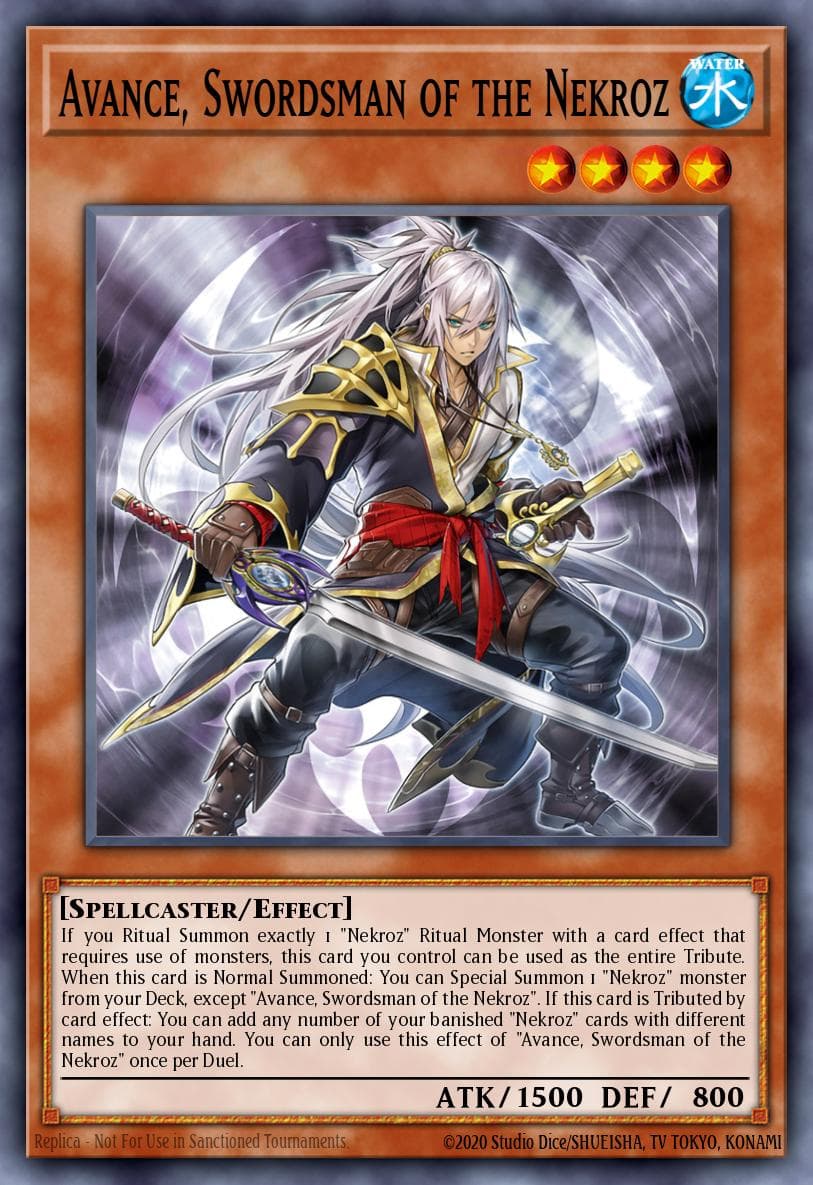 Avance, Swordsman of the Nekroz #BLMM-EN024