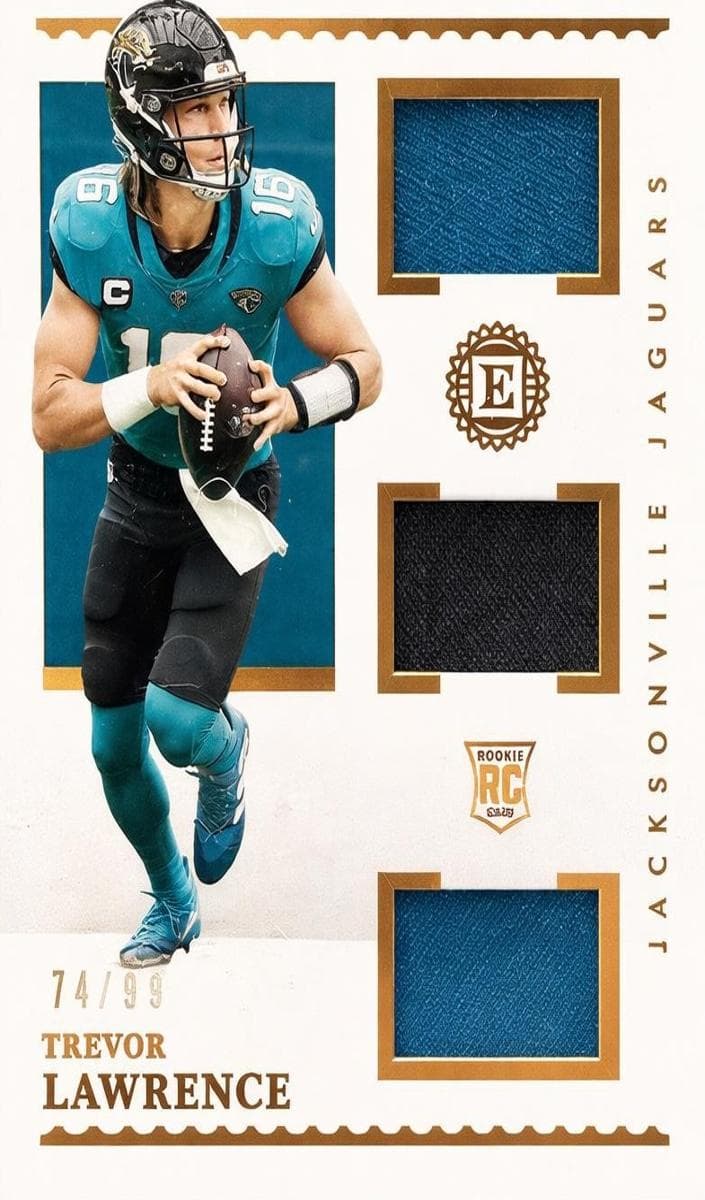 Trevor Lawrence 2021 panini