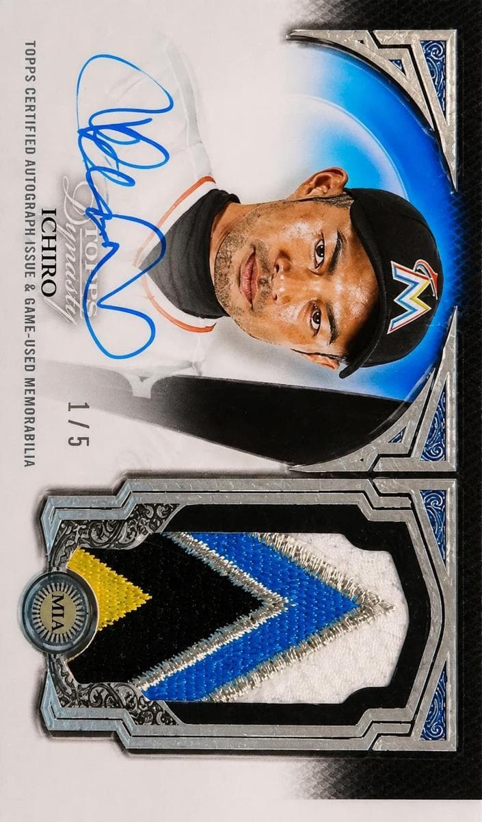 Ichiro 2023 topps Topps Dynasty