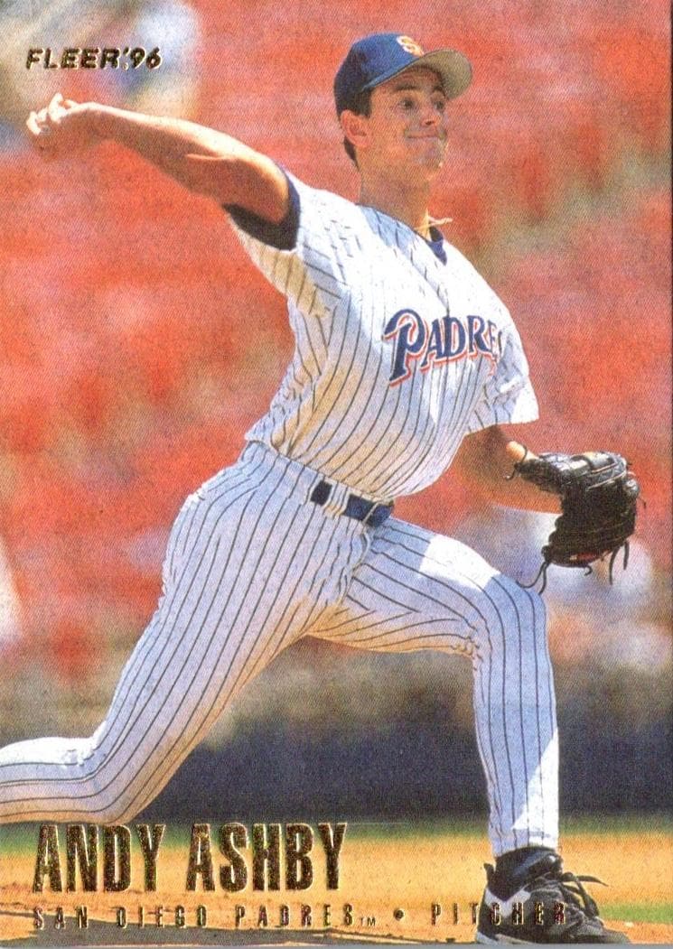 Andy Ashby 1996 fleer