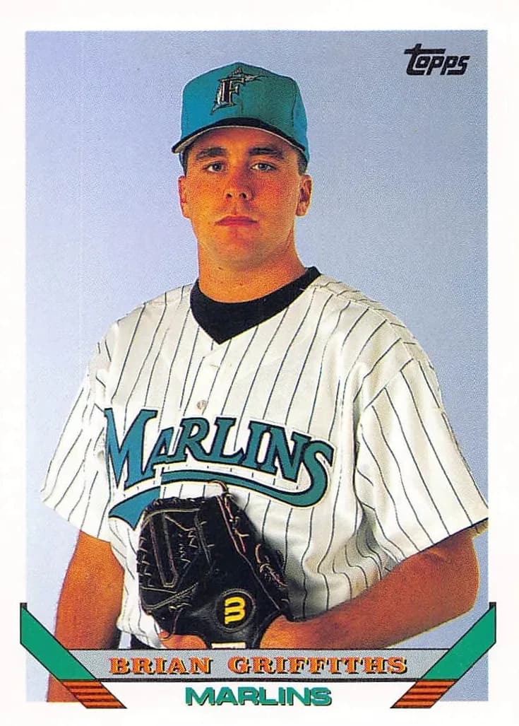 Brian Griffiths 1993 topps Topps