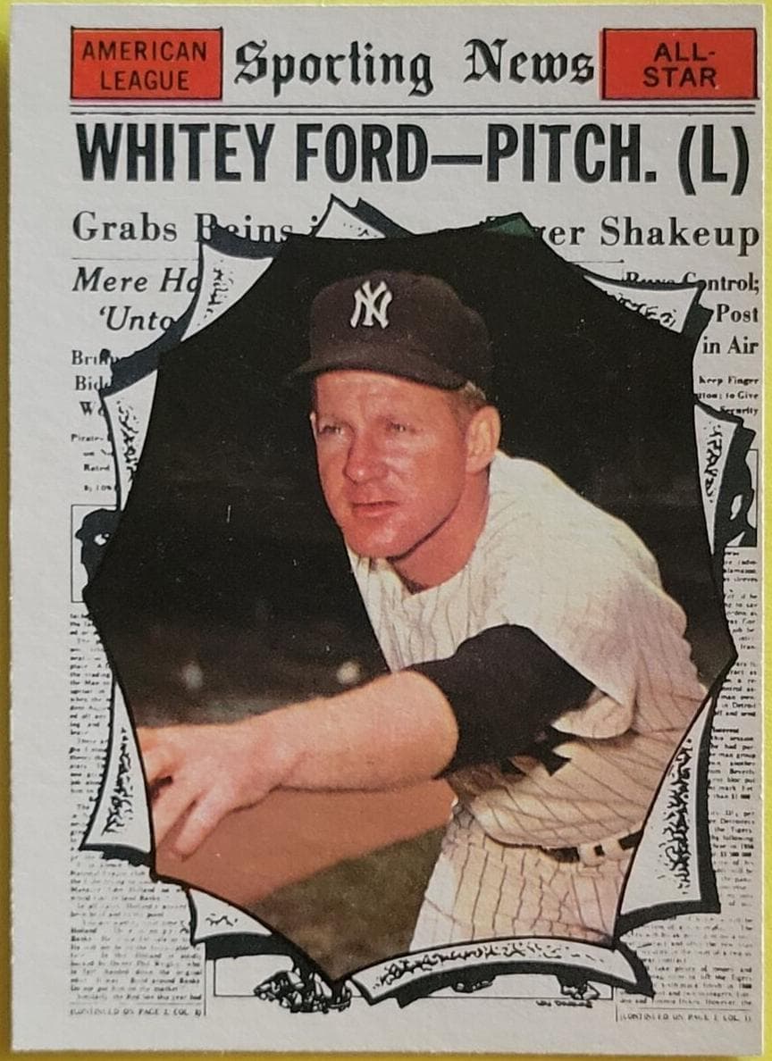 Whitey Ford 1961 topps Topps