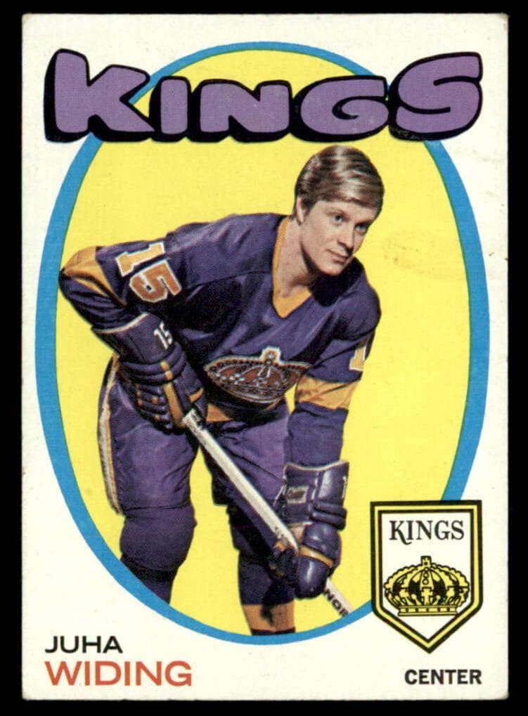 Juha Widing 1971 topps Topps