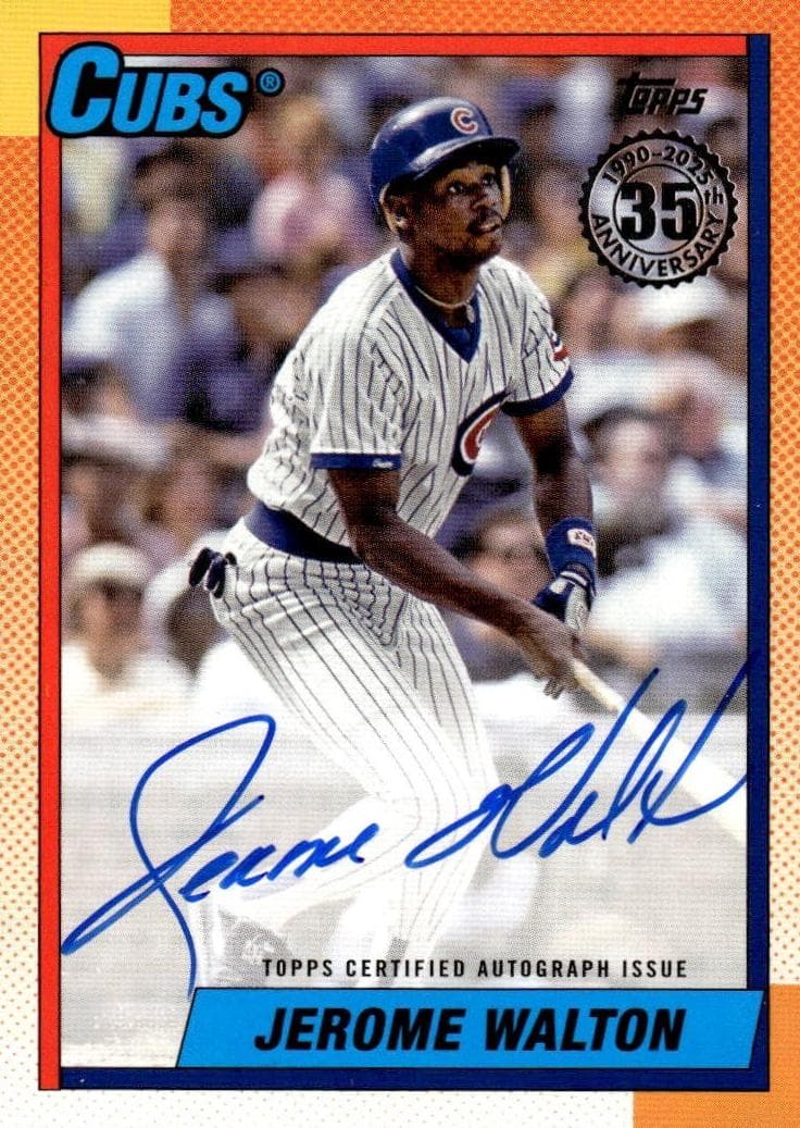 Jerome Walton trading card
