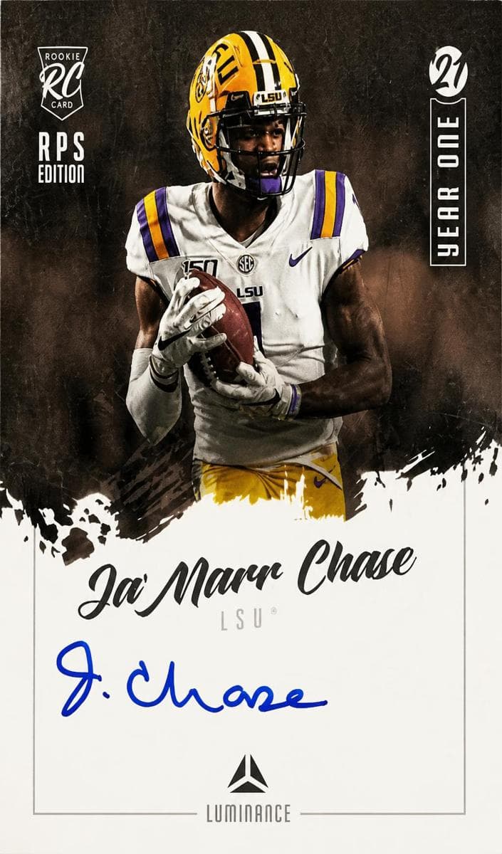 Ja'Marr Chase 2021 panini