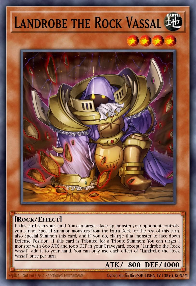 Landrobe the Rock Vassal #SR01-EN012