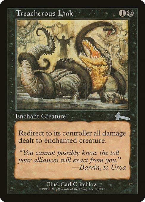 Treacherous Link 1999 Magic: The Gathering