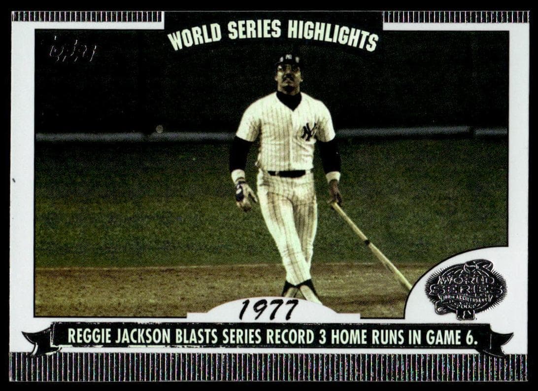 Reggie Jackson 2004 topps Topps