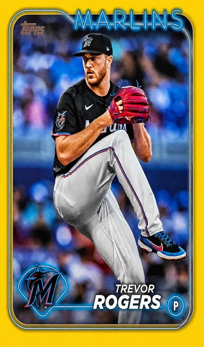 Trevor Rogers 2024 topps