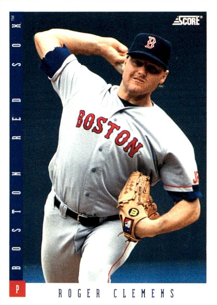Roger Clemens 1993 panini