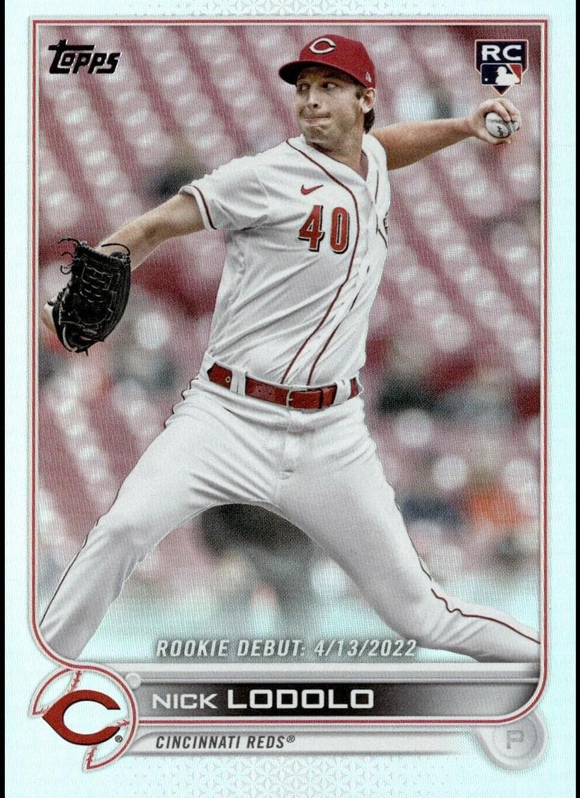 Nick Lodolo 2022 topps Topps Update
