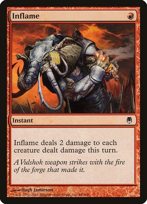 Inflame 2004 Magic: The Gathering Darksteel