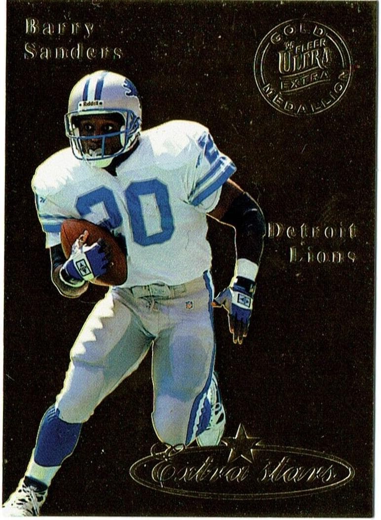 Barry Sanders 1995 unknown