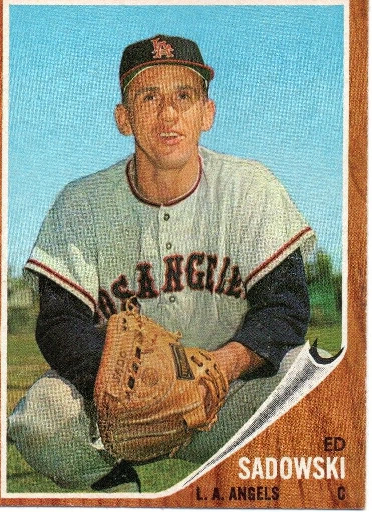 Ed Sadowski 1962 topps Topps