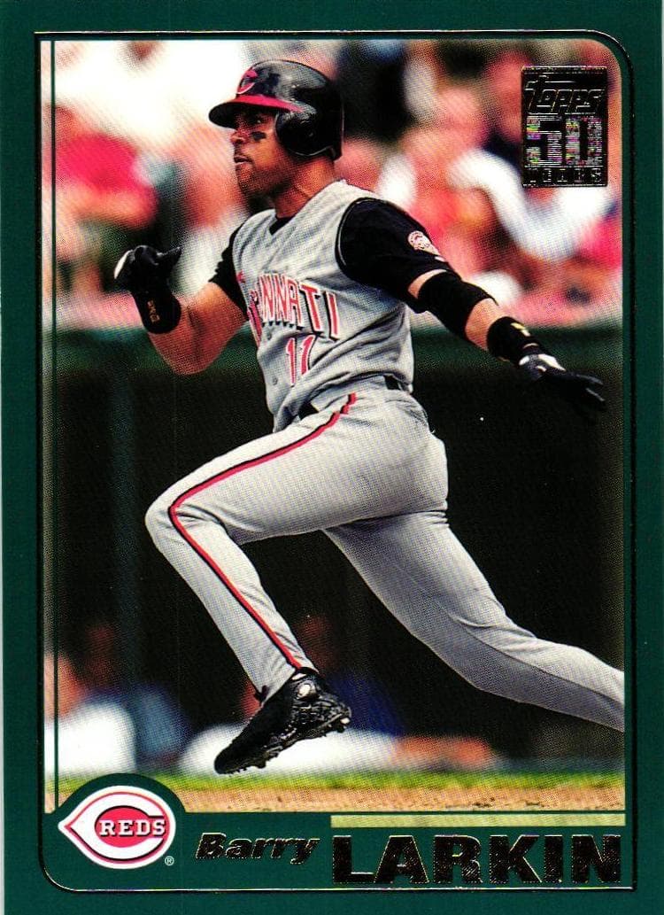 Barry Larkin 2001 topps Topps