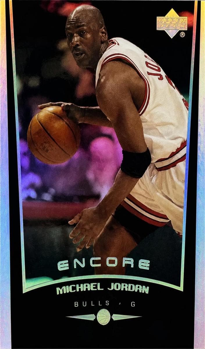 Michael Jordan 1998 upper-deck Encore
