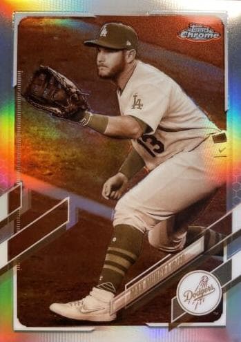 Max Muncy 2021 topps Topps Chrome