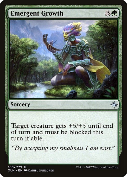 Emergent Growth 2017 Magic: The Gathering Ixalan