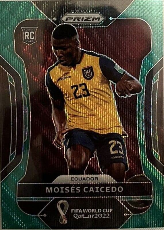 Moises Caicedo trading card