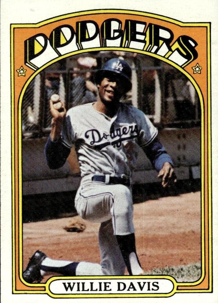 Willie Davis 1972 topps Topps