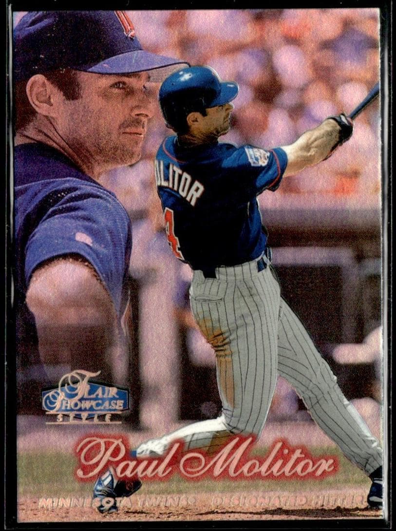 Paul Molitor 1998 unknown Flair Showcase