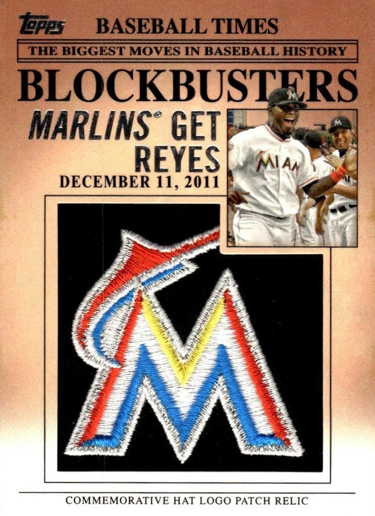 Jose Reyes 2012 topps Topps Update