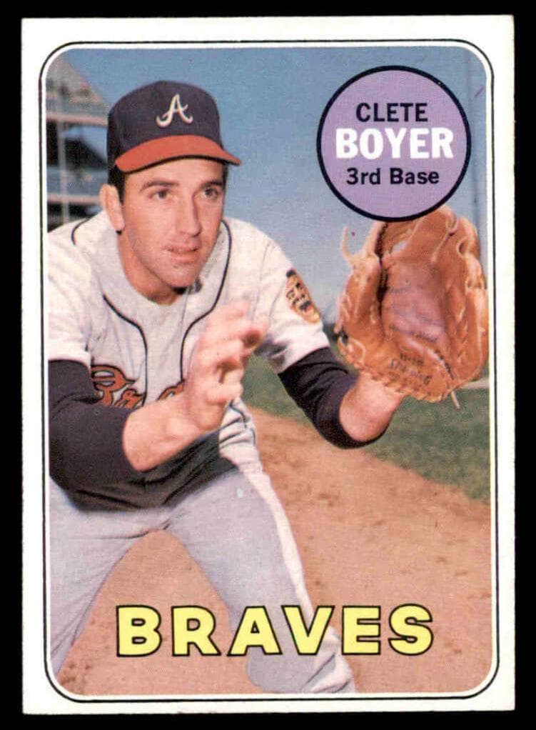 Clete Boyer 1969 topps Topps