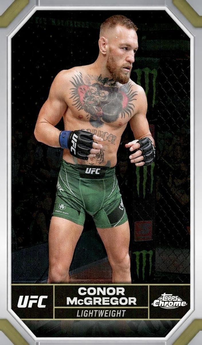 Conor McGregor 2024 topps