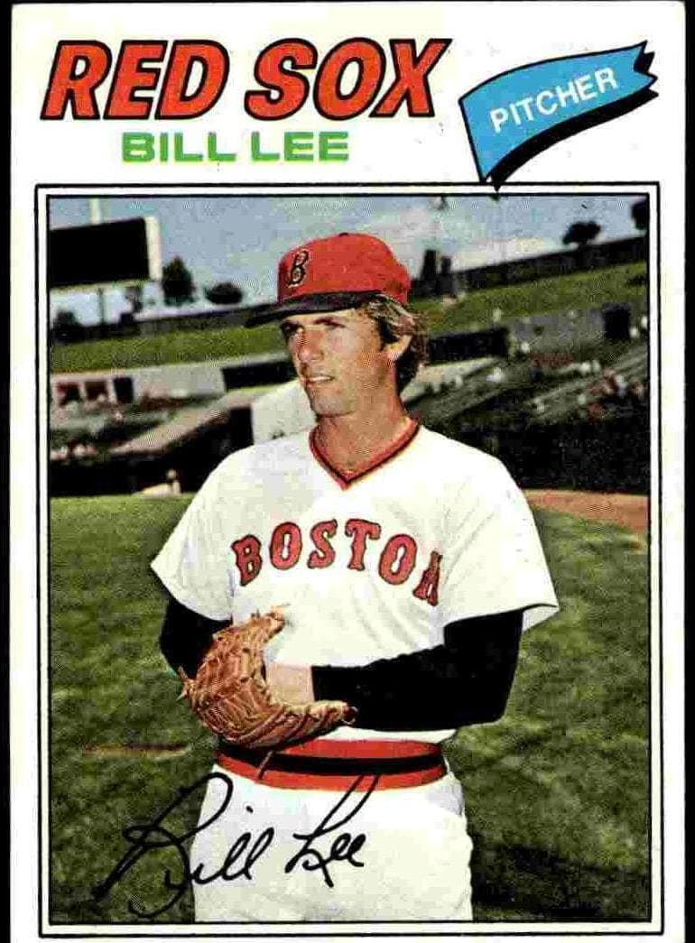 Bill Lee 1977 topps Topps